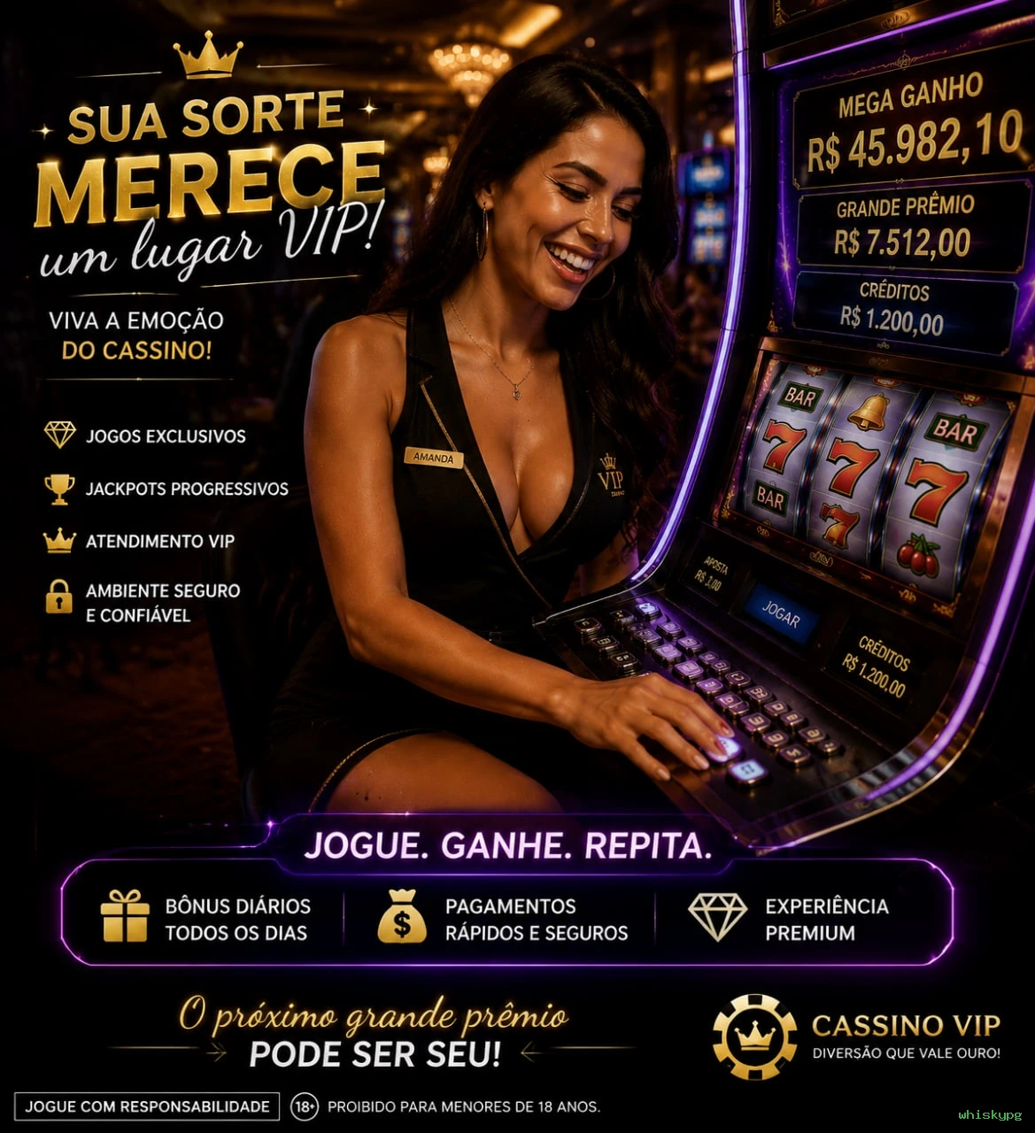 Streaming 4K no cassino ao vivo da whiskypg
